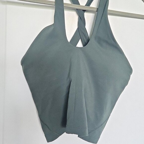 Lululemon Align Keyhole Halter Tank Top - 6 Dark Forest - Picture 7 of 7